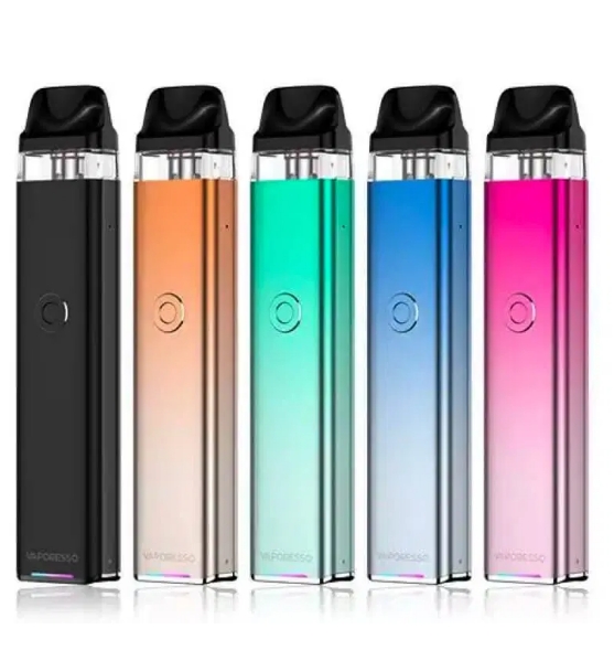 Vaporesso XROS 3 pod system featuring a 1000mAh battery and adjustable airflow, ideal for both MTL and DTL vaping styles.